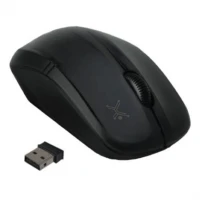 Mouse Inalámbrico Perfect Choice Essential Ajustable 800-1200-1600dpi Color Negro