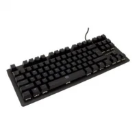 Teclado Gaming Vortred Alpha Mecánico Compacto LED/RGB Color Negro