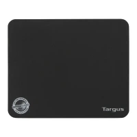 Targus AWE820GL alfombrilla para ratón Cojín de ratón para Juegos Negro