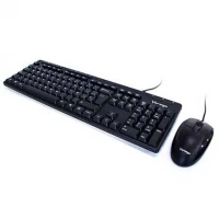 Kit Vorago Teclado y Mouse Km-104 Alambrico Multimedia Usb