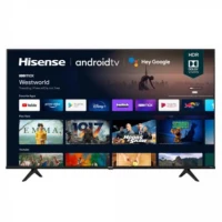 Televisor Hisense 55" A6G Smart TV Led 4K Resolución 3840x2160 Android HDMI/USB/Wi-Fi