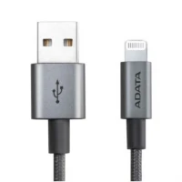 Cable Adata Lightning Aluminio USB 1m Color Titanio