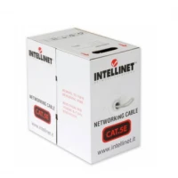 Intellinet CAT 5E UTP 305M cable de red Gris Cat5e U/UTP (UTP)