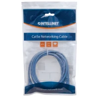 Intellinet 1m Cat6 cable de red Azul U/UTP (UTP)