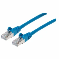 Intellinet 741477 cable de red Azul 1 m Cat6a S/FTP (S-STP)