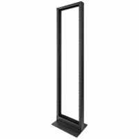 Intellinet 715997 armario rack 45U Rack o bastidor independiente Negro