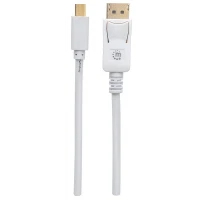 Manhattan 324748 cable DisplayPort 2 m Mini DisplayPort Blanco