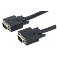 Manhattan HD15 - HD15 30 m cable VGA VGA (D-Sub) Negro