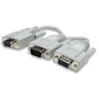 Manhattan VGA Splitter Cable cable VGA 0.15 m VGA (D-Sub) 2 x VGA (D-Sub) Blanco