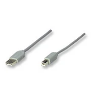 Manhattan 317863 cable USB 3 m USB A USB B Gris