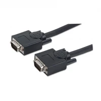 Manhattan SVGA Monitor Cable cable VGA 7.5 m VGA (D-Sub) Negro