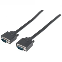 Manhattan 312721 cable VGA 4.5 m VGA (D-Sub) Negro