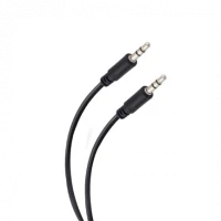 Cable Steren Audio Auxiliar Plug a Plug 3.5mm 1.8m Color Negro