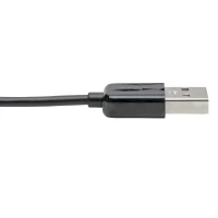 Tripp Lite U236-000-R Adaptador USB 2.0 Ethernet NIC - 10/100 Mbps, RJ45, Negro