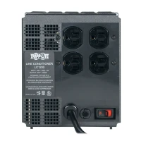 Tripp Lite LC1200 Acondicionador de Línea 1200W 120V - Regulador Automático de Voltaje (AVR), Proteccción contra Sobretensiones de CA, 4 Tomacorrientes