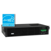 Tripp Lite SU1000RTXLCD2U UPS de Doble Conversión de 120V 1000VA 900W - 6 Tomacorrientes, Autonomía Extendida, Ranura para Tarjetas, LCD, USB, DB9, 2U