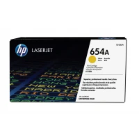 HP Cartucho de tóner original 654A LaserJet amarillo