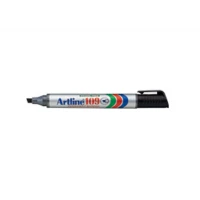 Marcador Artline Permanente Plastico Negro C/12 Pzas