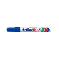 Marcador Artline Permanente Aliminio Azul C/12