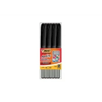 Marcador Permanente BIC Intensity Punta Fina 1.1mm Color Negro C/12 Pzas