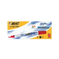 MARCADOR BIC MPB-6 ROJO PIZARRON BLANCO C/6