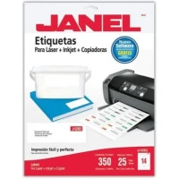 ETIQUETA JANEL LASER 34X102 MM 100H C/1400