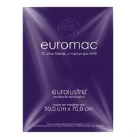 PAPEL LUSTRE EUROMAC MORADO 50X70 25 HOJAS