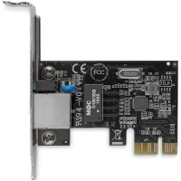 StarTech.com Tarjeta de Red PCI Express de 1 Puerto Gigabit Ethernet RJ45 - Adaptador NIC PCI-e - Perfil Bajo