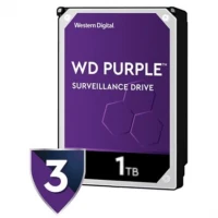 Disco Duro Interno Western Digital Purple 1TB 3.5" 5400RPM SATA lll 6Gbit/s Caché 64MB para Videovigilancia