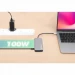 Manhattan Docking Station para conexión USB-C 8 en 1 con entrega de energía