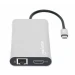 Manhattan Docking Station USB-C para Triple Monitor