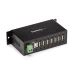 StarTech.com Concentrador HUB Industrial USB 2.0 de 7 Puertos - Con protección de descargas de 350W & ESD