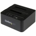 StarTech.com Duplicador de Discos Duros Independiente, Clonador/Copiador de Discos Duros/SSD de 2 Bahías, Base de Acoplamiento USB 3.1 (10Gbps) a SATA III HDD/SSD, Dock de Discos Duros