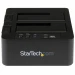 StarTech.com Duplicador de Discos Duros Independiente, Clonador/Copiador de Discos Duros/SSD de 2 Bahías, Base de Acoplamiento USB 3.1 (10Gbps) a SATA III HDD/SSD, Dock de Discos Duros