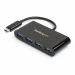 StarTech.com Hub Concentrador USB 3.0 de 4 Puertos - USB-C a 4x USB A - Alimentado por el Bus