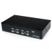 StarTech.com Switch KVM de 4 Puertos con USB - 1 Usuario Local - 1U