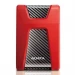 Disco duro Adata HD650 1 TB 3.2 Goma Color Rojo