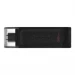 Memoria USB Kingston DataTraveler 70 32GB USB-C Color Negro