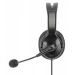 Manhattan 180849 audífono y auriculare Auriculares Alámbrico Diadema Oficina/Centro de llamadas USB tipo A Negro