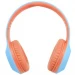 Audífonos Perfect Choice On-Ear Inalámbricos Bluetooth Color Azul-Coral