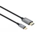 Manhattan Cable adaptador de USB-C a HDMI de 4K@60Hz