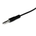 StarTech.com Cable de 2m de Extensión de Audífonos Mini-Jack 3,5mm Estéreo Macho a Hembra - Delgado