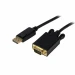 StarTech.com Cable de 1.8m DisplayPort a VGA - Cable Adaptador Activo de DisplayPort a VGA - Video 1080p - Cable de Monitor DP a VGA - Convertidor DP 1.2 a VGA - Conector DP con Pestillo