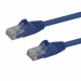 StarTech.com Cable de Red 2.1m Categoría Cat6 UTP RJ45 Gigabit Ethernet ETL Patch Moldeado Snagless - Azul