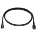 Tripp Lite M102-01M-BK Cable de Sincronización y Carga USB C a Lightning (M/M), Certificado MFi, Negro, 1 m [3.3 pies]