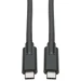 Tripp Lite U420-006-5A Cable USB-C (M/M) - USB 3.1, Gen 1 (5 Gbps), Especificación de 5A, Compatible con Thunderbolt 3, 1.83 m [6 pies]