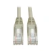 Tripp Lite N001-010-GY Cable Ethernet (UTP) Moldeado Snagless Cat5e 350 MHz (RJ45 M/M) - Gris, 3.05 m [10 pies]