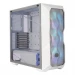 Gabinete Gamer Cooler Master Masterbox TD500 Mesh Mid Tower ITX mATX ATX SSI CEB EATX 3xFan ARGB Cristal Templado Blanco