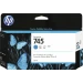 HP Cartucho de tinta DesignJet 745 de 130 ml cian