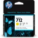 HP Cartucho de tinta DesignJet 712 de 29 ml, amarillo